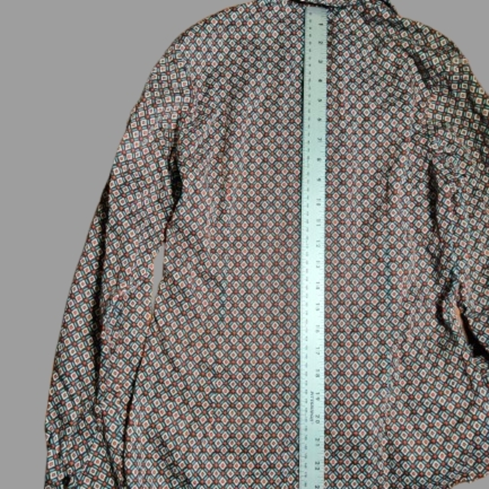 Cinch Multicolor Geometric Button-Up Shirt - Picture 6 of 11
